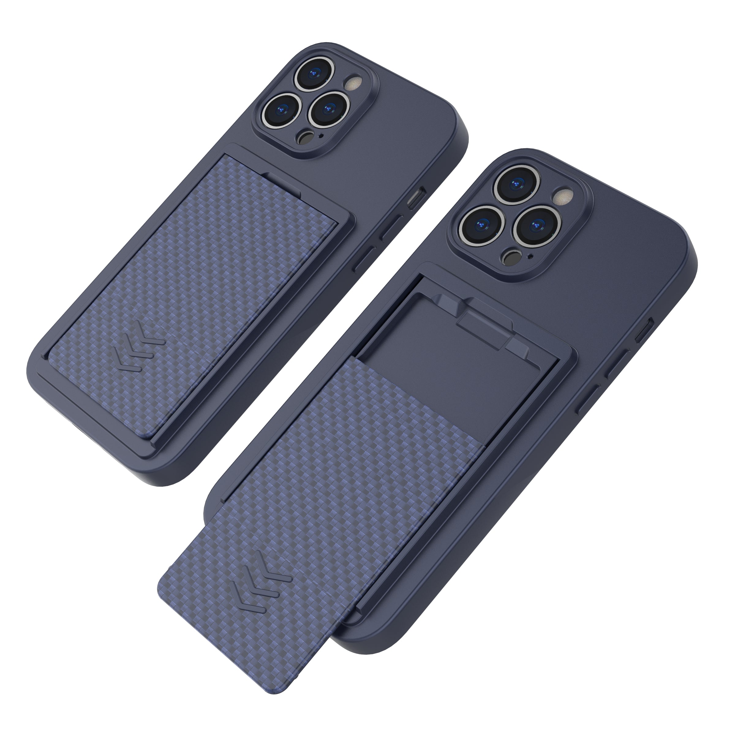 For iPhone 13 Pro Max Shockproof Phone Case TPU Cover with PC Slide Card Holder For iPhone 13 Pro Max Shockproof Phone Case TPU Cover with PC Slide Card Holder